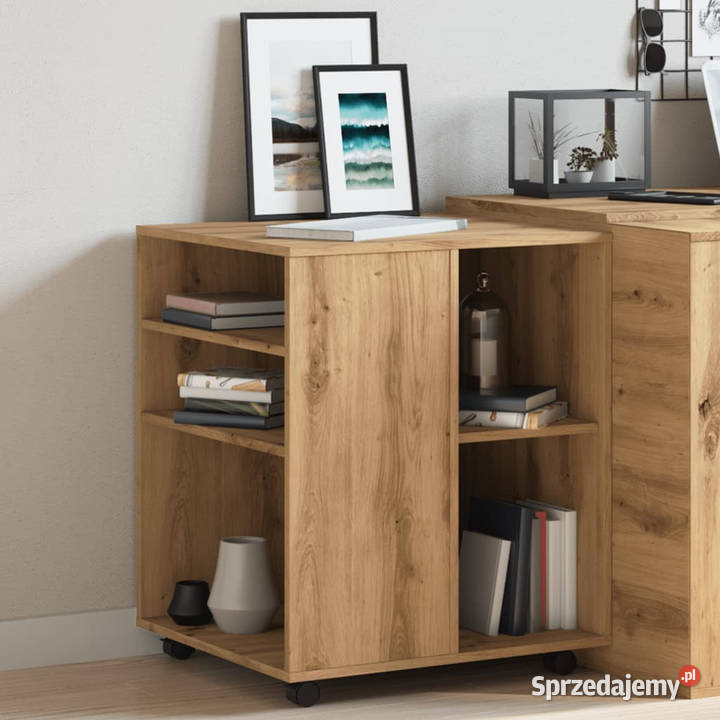 Szafka na kółkach dąb artisan 60x53x72 WM856659 Warszawa