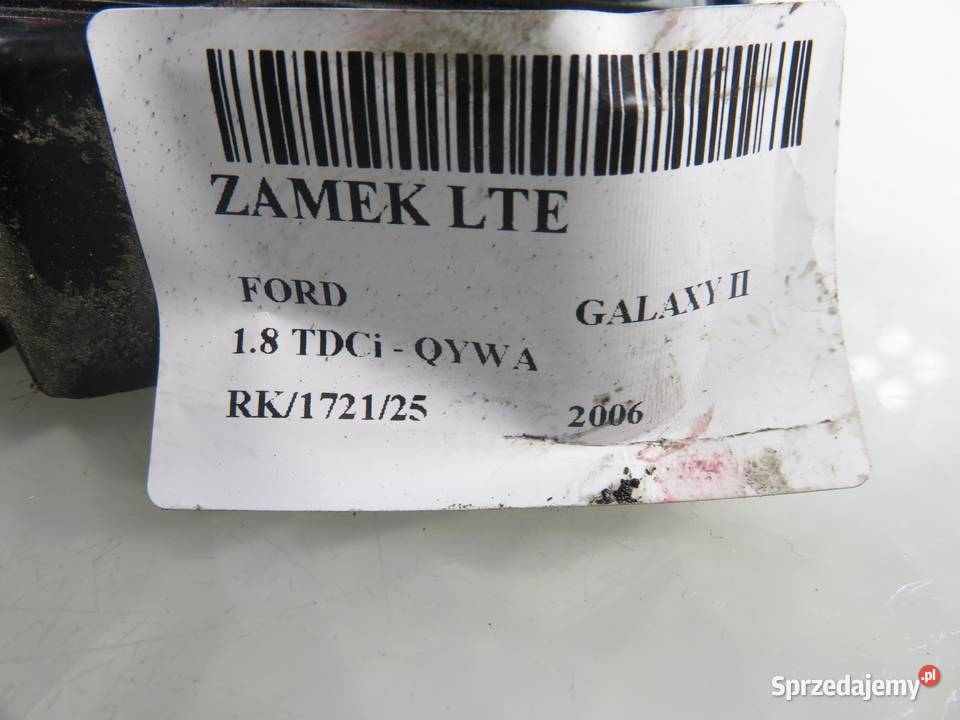 ZAMEK LEWY TYLNY FORD GALAXY II 6M2AR26413BA Zamki, wkładki i kluczyki