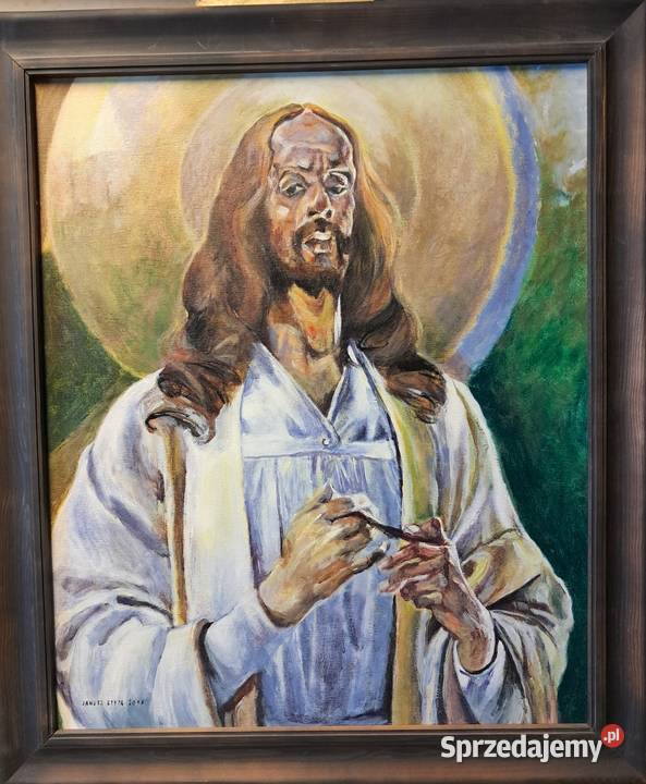 kopia obrazu Chrystus w Emaus JMalczewskiego świętokrzyskie Sandomierz