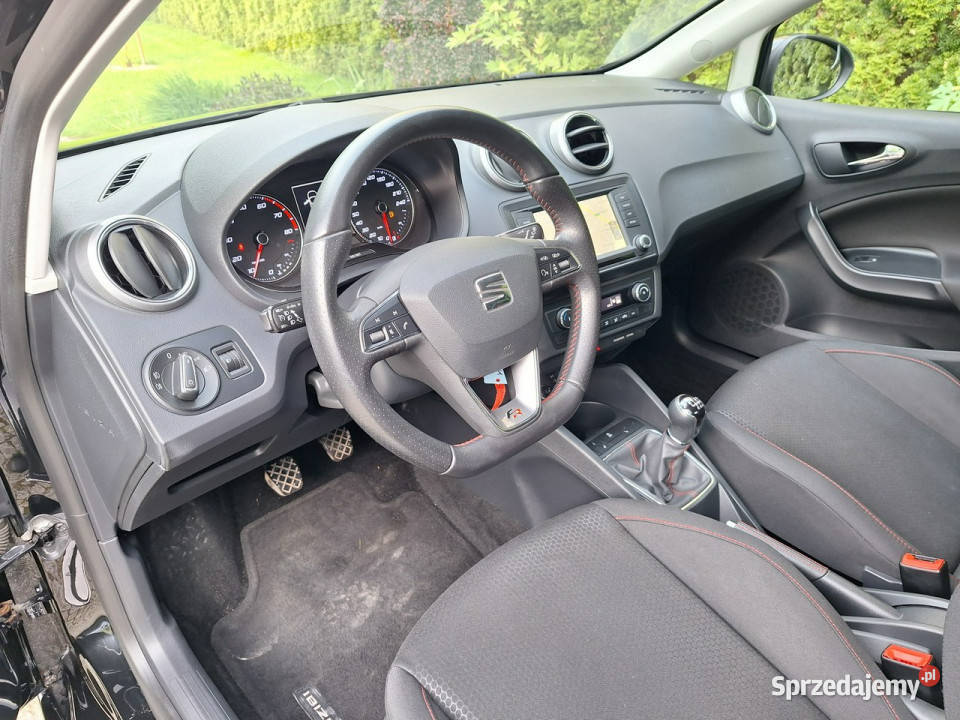 Seat Ibiza FR 10 EcoTSI led 3 w ofercie IV 2008 nawigacja Siewierz