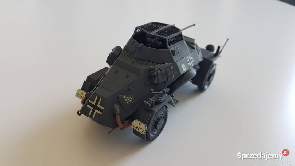 Niemiecki samochód pancerny SdKfz222 Gorzów Wielkopolski