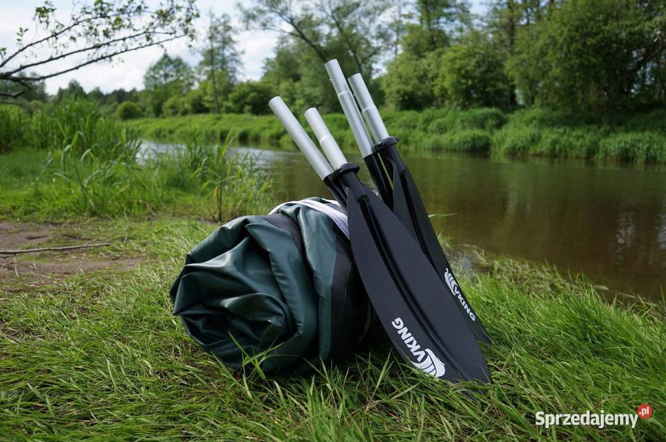 Wiosło packraft kajak składane czteroczęściowe Warszawa