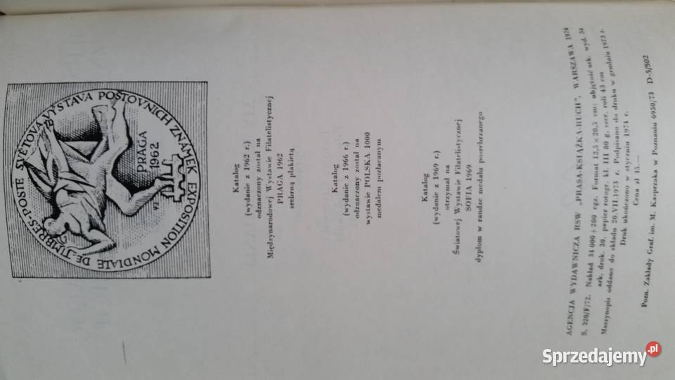 Ilustrowany katalog znaczkow polskich 1974 lubelskie Puławy sprzedam