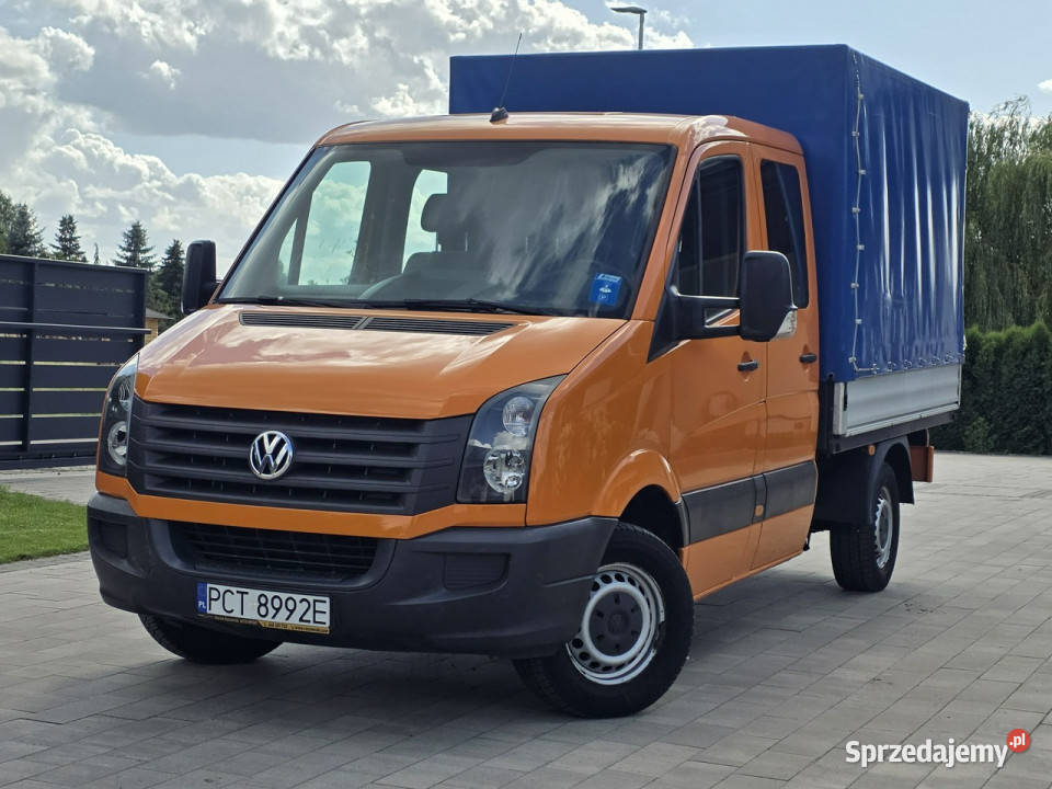 Volkswagen Crafter stan idealny KLIMATYZACJA ASR (kontrola trakcji) Czarnków
