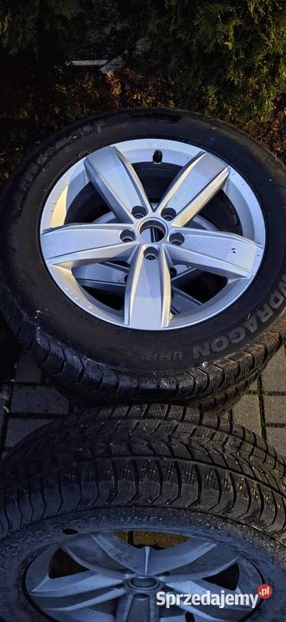 Kola felgi opony tiguan vw 5x112 Samochodowe wielkopolskie