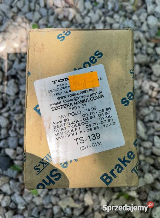 Szczęki hamulcowe Audi 80 seat ibiza Toledo VW osobowe Szczęki hamulcowe Warszawa