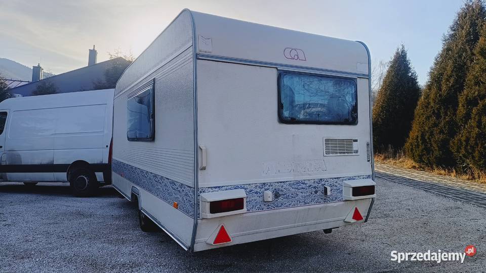 przyczepa kempingowa campingowa kemping DMC 900 Międzybrodzie Bialskie