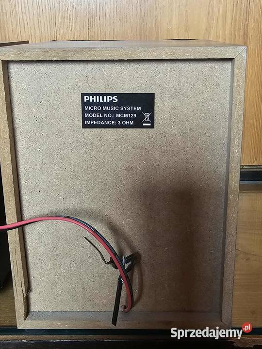 Dwa głośniki PHILIPS 3 OHM