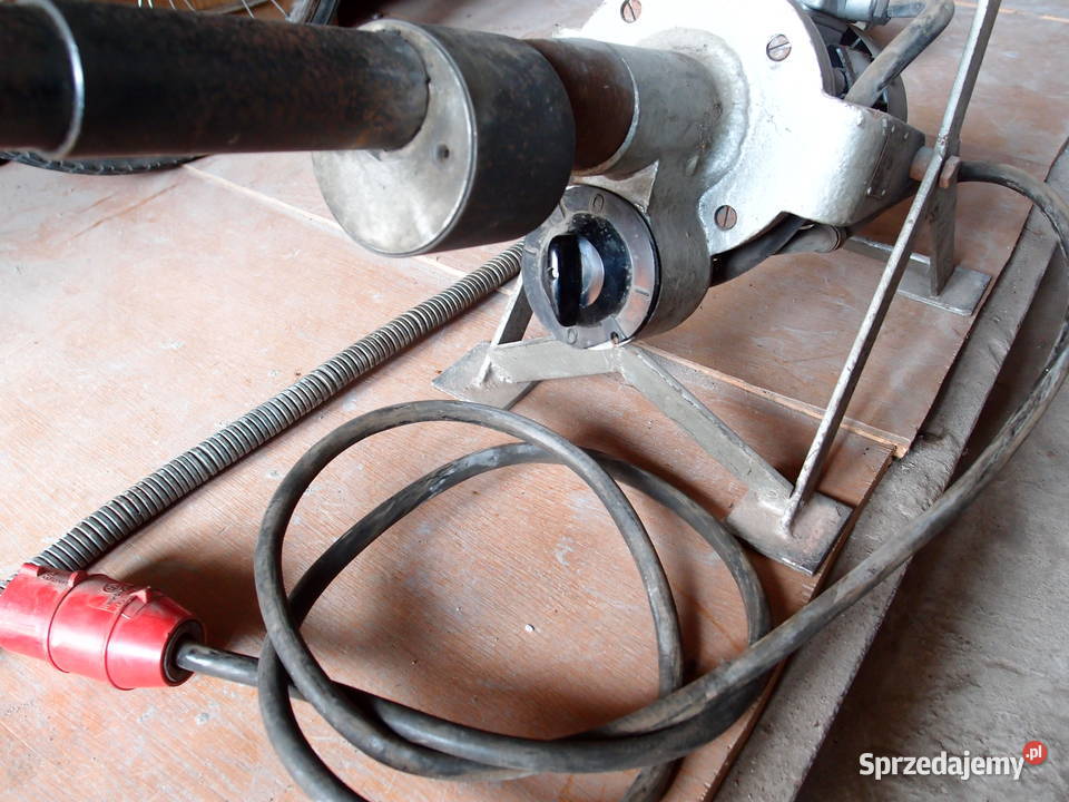 Szczotka szlifierska z wałem giętym dł ok 2m Szlifierki stołowe Łódź sprzedam