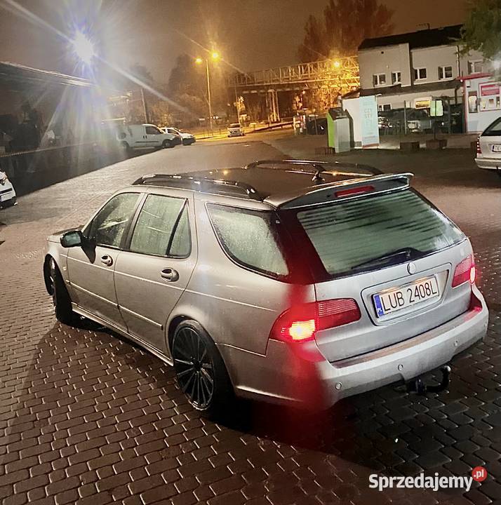 szybki duży wygodny bogato wyposażony SAAB 95 Kielce