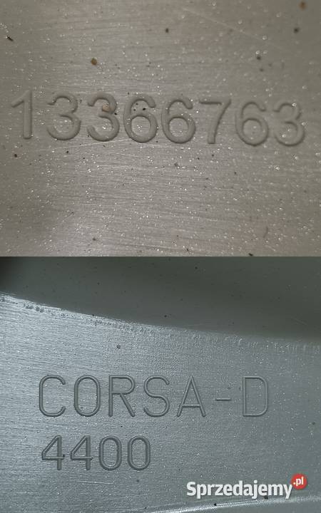 OPEL CORSA D IV DEKIELEK KOŁPAK 15 13265184 osobowe Atrapy wielkopolskie