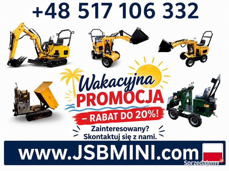 Ładowarka Koparka Wozidło NOWE 2026 Producenta Toruń