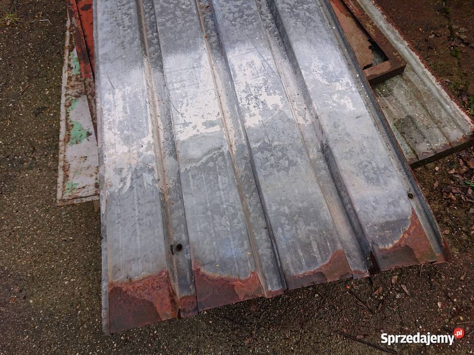 Do sprzedania blacha trapezowa z demontażu t55 Sulechów