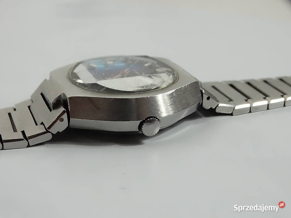 Vintage DUGENAMATIC 25 Jewels Fasetowane Szkło lubelskie