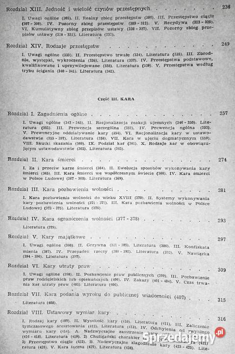 Prawo karne Witold Świda lubelskie Chełm