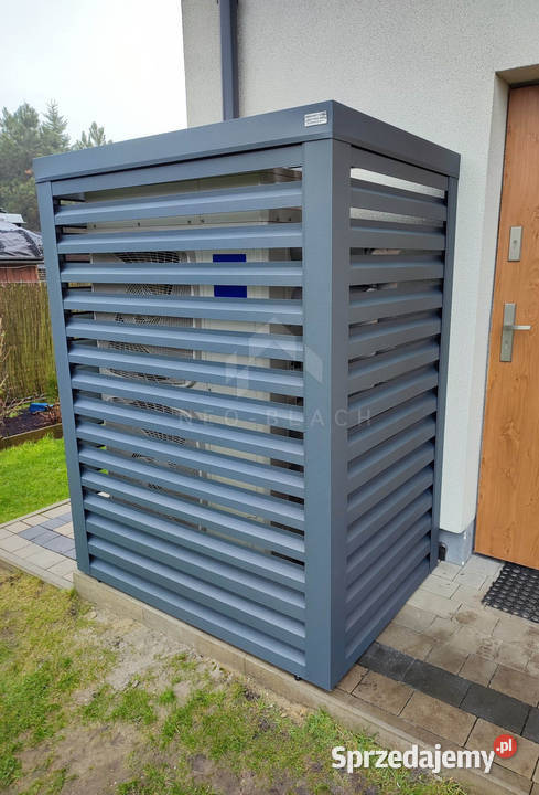 Osłona pompy ciepła 90x70x190 antracyt NB263 Przemyśl