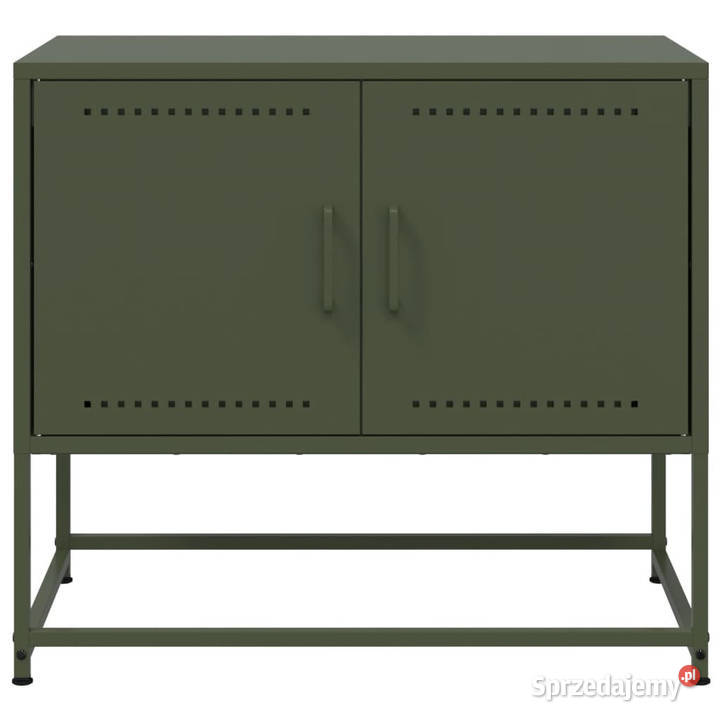 Szafka pod telewizor oliwkowa 685x39x605 stalowa Warszawa sprzedam