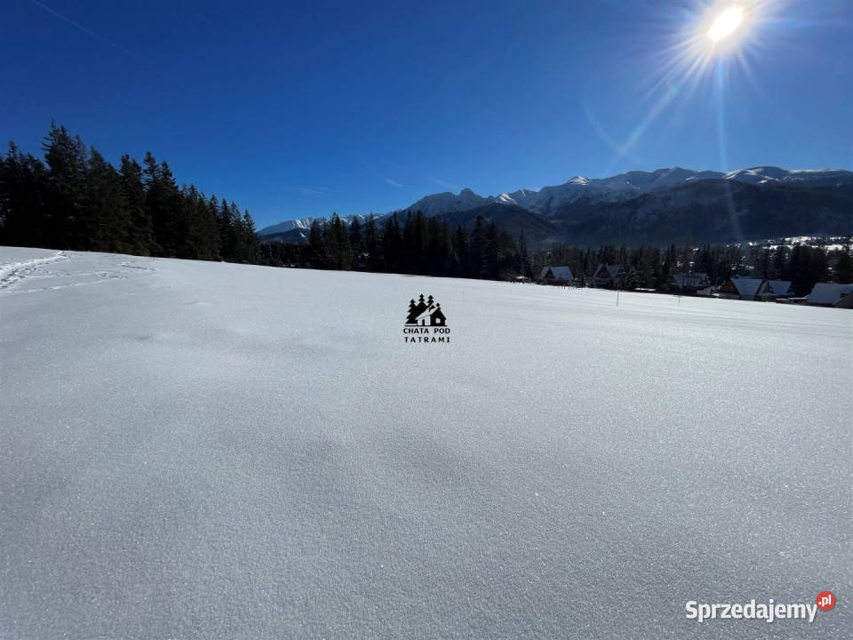 sprzedaży gruntu 678m2 Kościelisko szambo małopolskie sprzedam