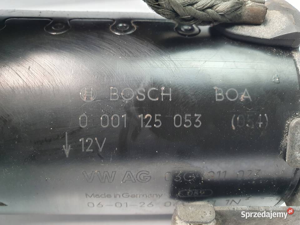 ROZRUSZNIK Audi A4 B7 20 TDI 0001125053 0411r Chełm sprzedam