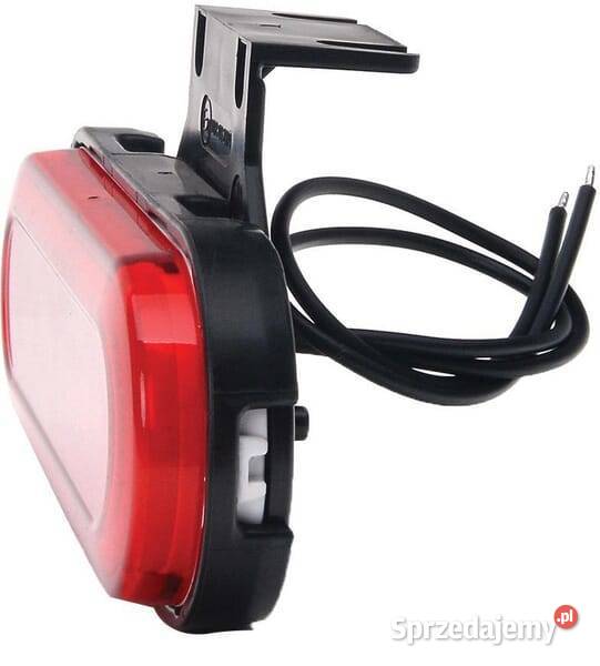 Lampa obrysowa LED prostokątna 1224V 124x49x20