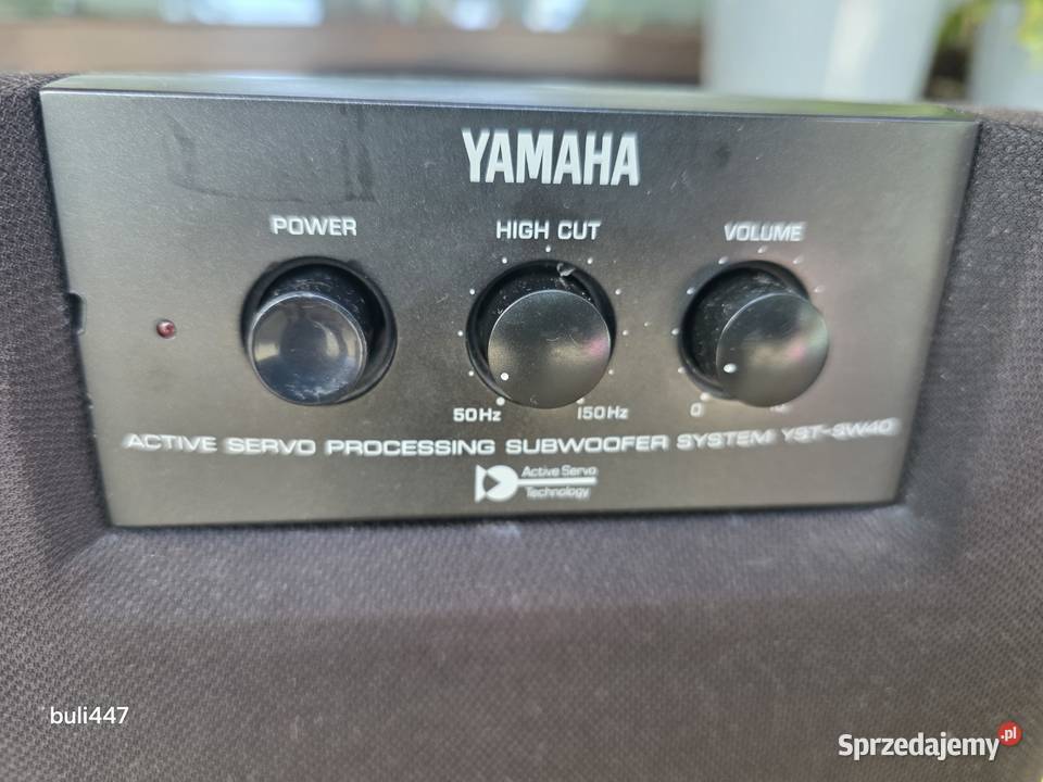 subwoofer yamaha ystsw40 aktywny Słuchawki i głośniki Chełm Śląski