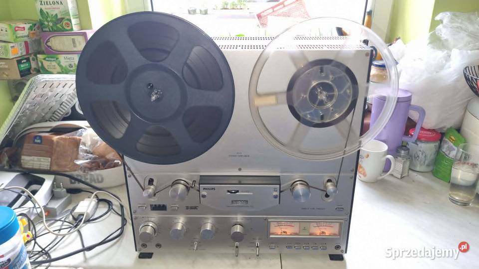 Magnetofon szpulowy Philips N7300 Reel to Reel Warta