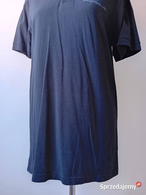 Koszulka bluzka Polo męska czarna Porsche Kielce