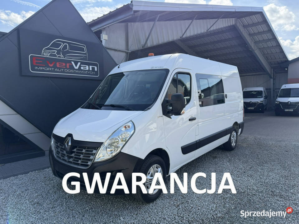 Renault Master L2H2 średniak 7 osobowy manualna Warszawa