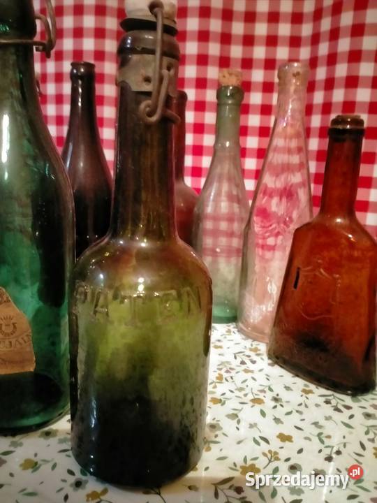 Butelka kolekcjonerska świętokrzyskie Wełecz