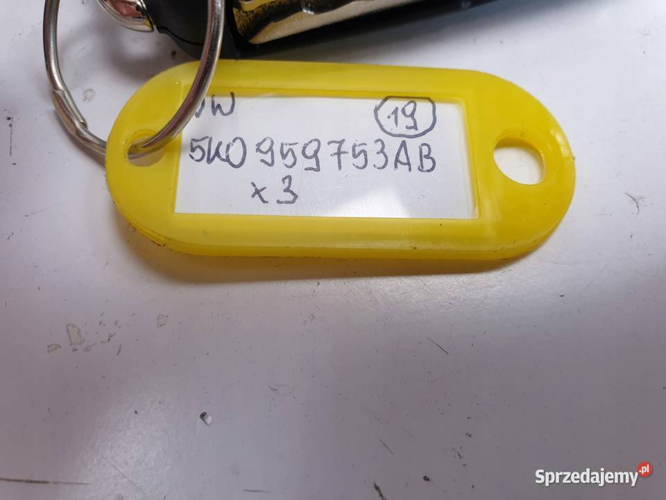 VW Golf VI Jetta Polo Touran KLUCZYK PILOT oryg