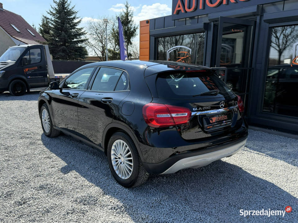 Mercedes GLA 200 Polski Salon Bezwypadkowy światła do jazdy dziennej Bydgoszcz