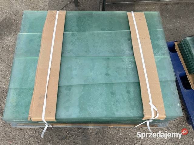 Szklana półka szkło na półkę 10mm 100 x 38 Głogówko