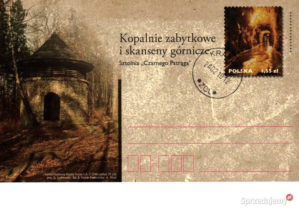Całostki karty pocztowe 2008r 2010r