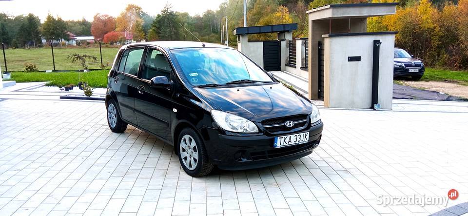 Hyundai Getz Uszkodzony czarny