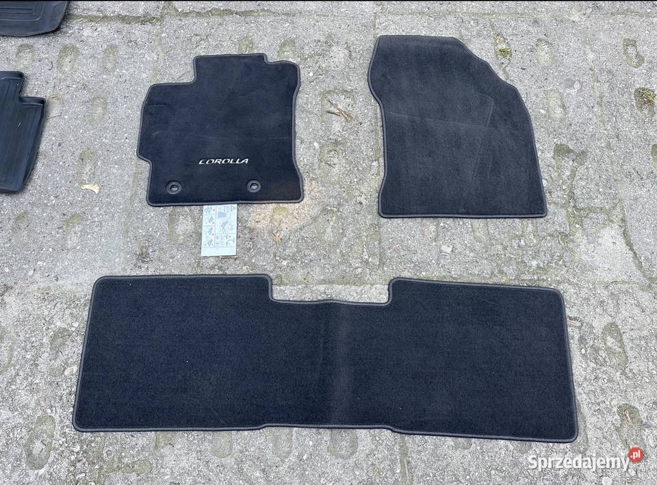 Toyota Corolla Sedan Kombi dywaniki welurowe OE Gdańsk