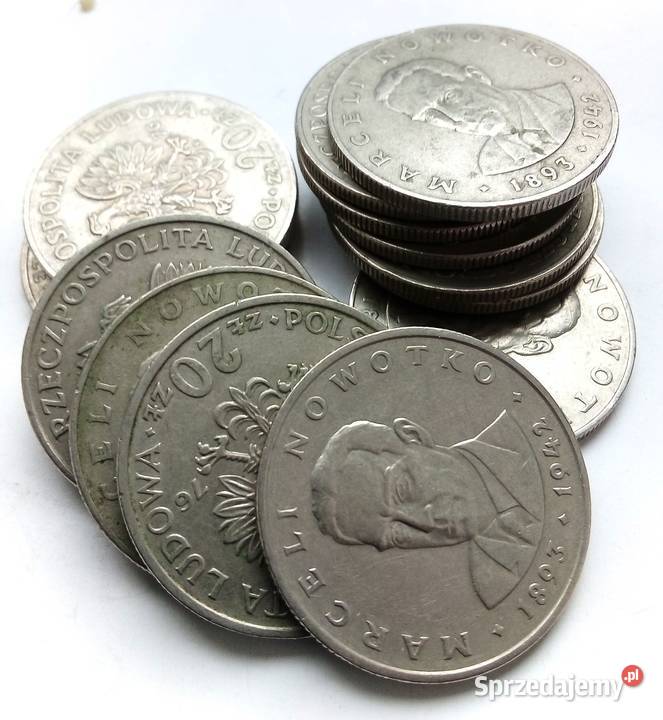 POLSKA20 CuNiMARCELI NOWOTKO14 SZTUK Numizmatyka Legionowo sprzedam