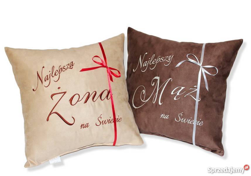 PODUSZKA MĘŻA Prezent na Urodziny Święta inny kolor Grudziądz