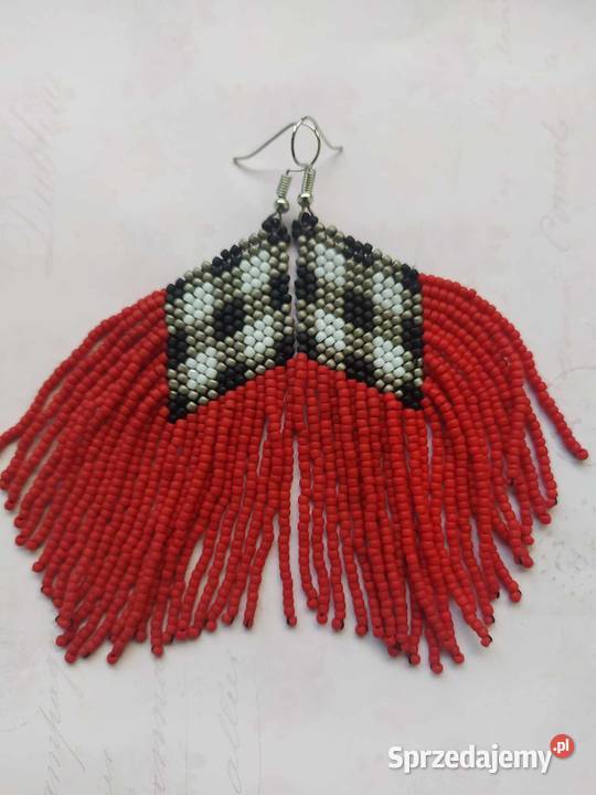 Kolczyki z koralików Toho Kozienice