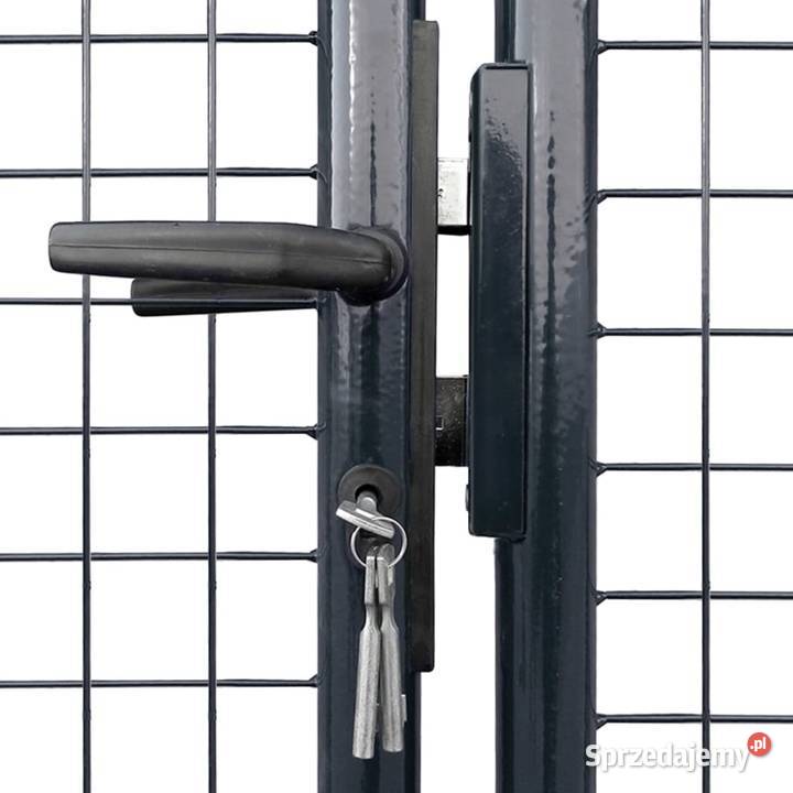 vidaXL Brama ogrodowa z siatki galwanizowana sprzedam