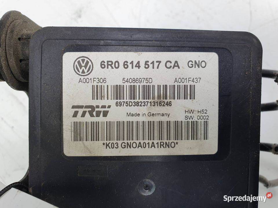 POMPA ABS HAMULCOWA SKODA RAPID 6R0614517CA kujawsko-pomorskie Lipno