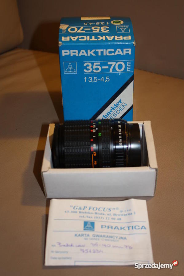 Obiektyw PRAKTICAR 3545 3570 PRAKTICA