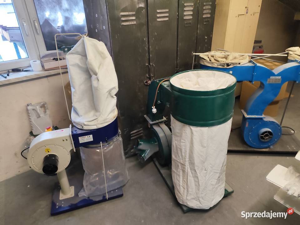 Odciąg trocin pyłu do piły grubościówki heblarki Maków Podhalański