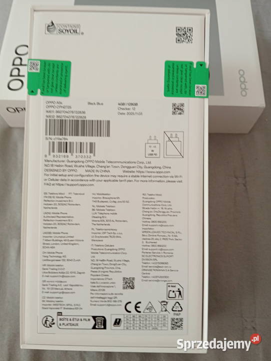 Telefon OPPO A5X Nowy kujawsko-pomorskie Bydgoszcz