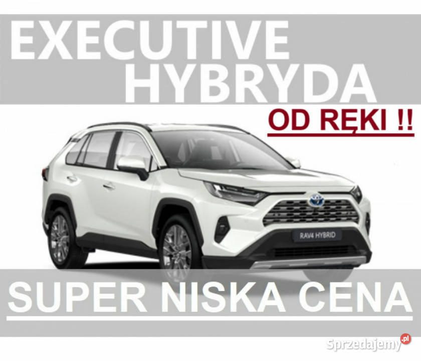 Toyota RAV4 Executive 218 Hybryda Systemy bezp Szczecinek sprzedam