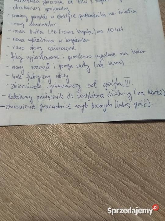 Zestaw Wartburg 13 S LPG doinwestowany do 65KM Iława