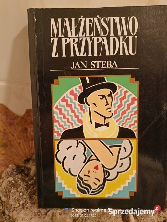 Małżeństwo z przypadku książki prezenty unikat Rok wydania 1991 Warszawa
