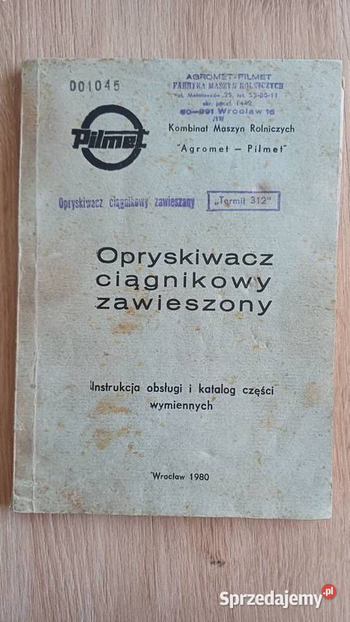 Sprzedam opryskiwacz termit 312 Pilmet małopolskie Łącko
