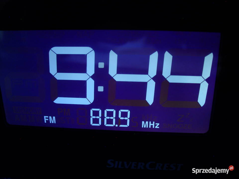 RADIOZEGARBUDZIK Z USB Bielawa