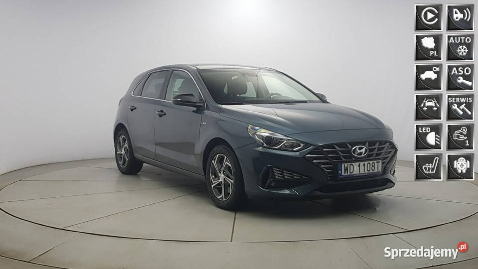 Hyundai i30 15 TGDI 48V Smart Z polskiego salonu światła do jazdy dziennej mazowieckie