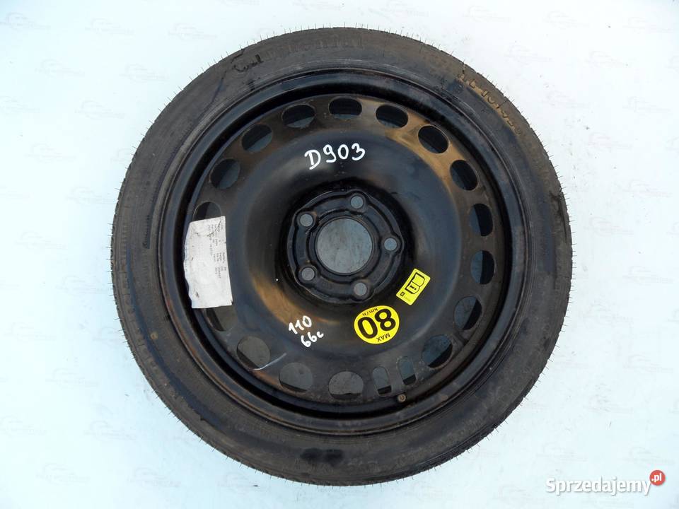 OPEL VECTRA C koło dojazdowe 1157016 92M 5x110 świętokrzyskie